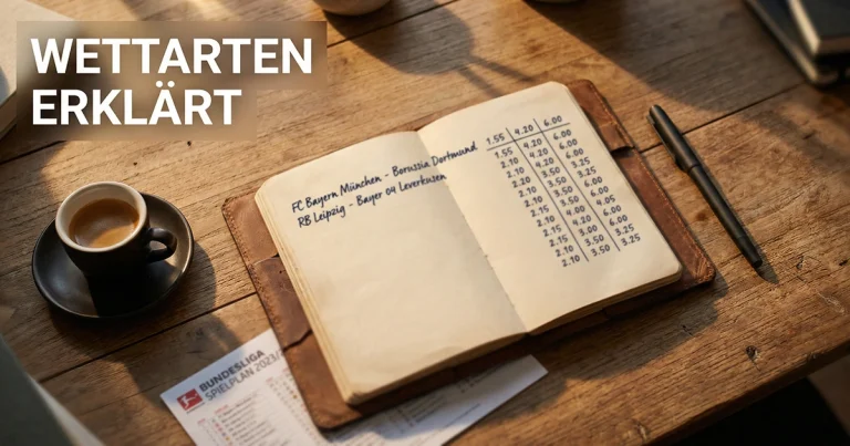 Bundesliga Wettarten erklärt – Handicap, Über/Unter und Torwetten im Überblick